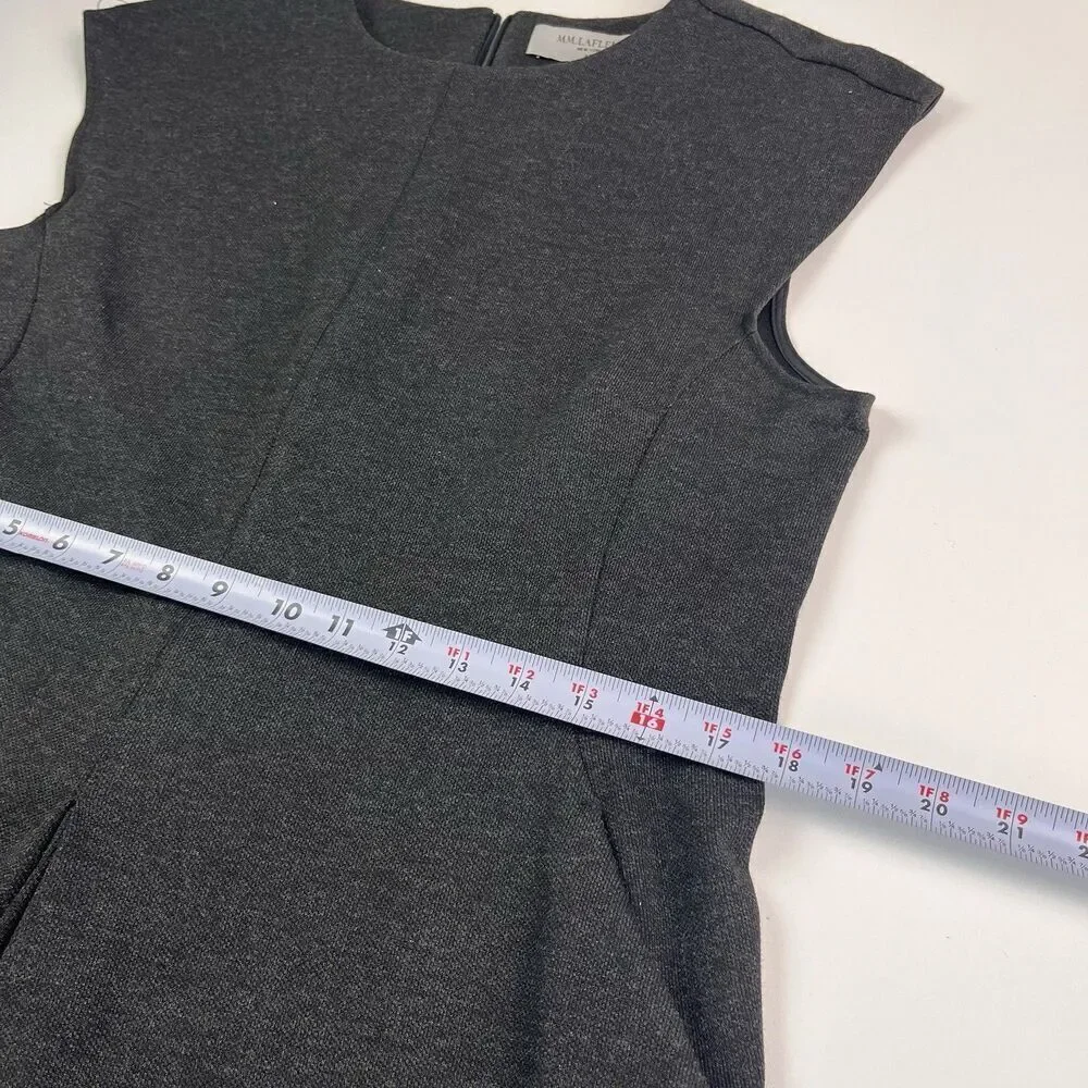 MM LaFleur Black Knit Midi Shift Dress